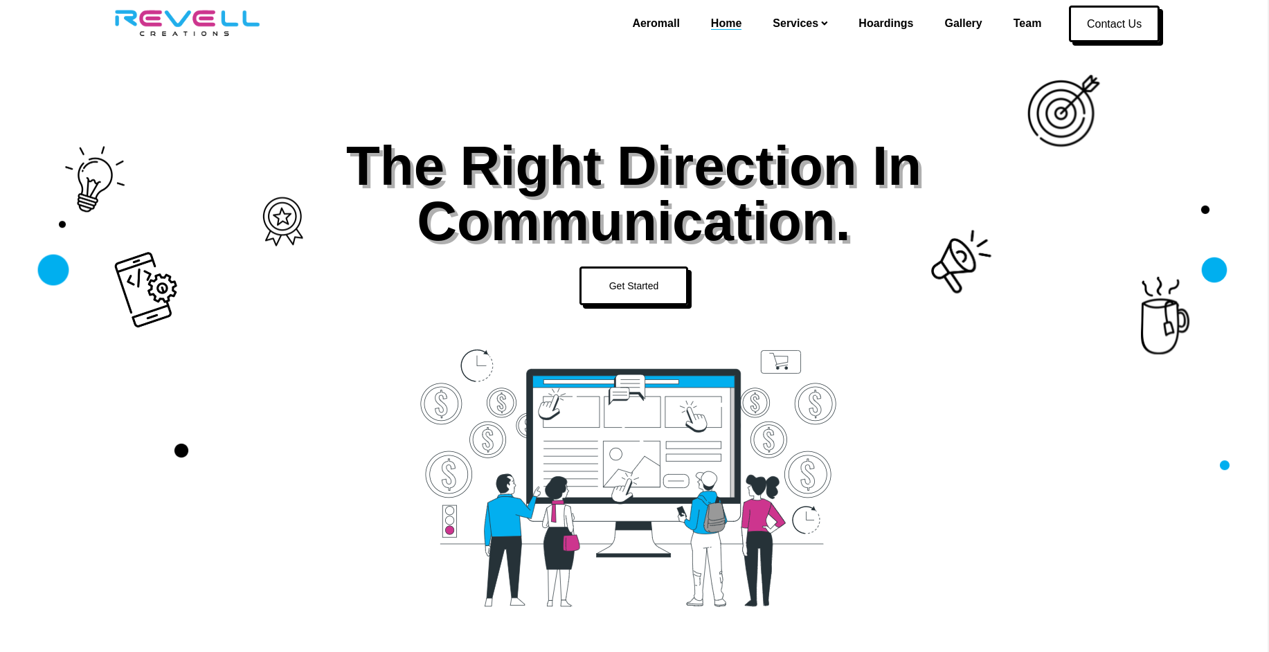 A macintosh on a yellow background.