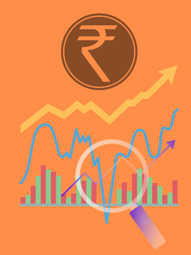 Blue digital watch on a dark liver background.